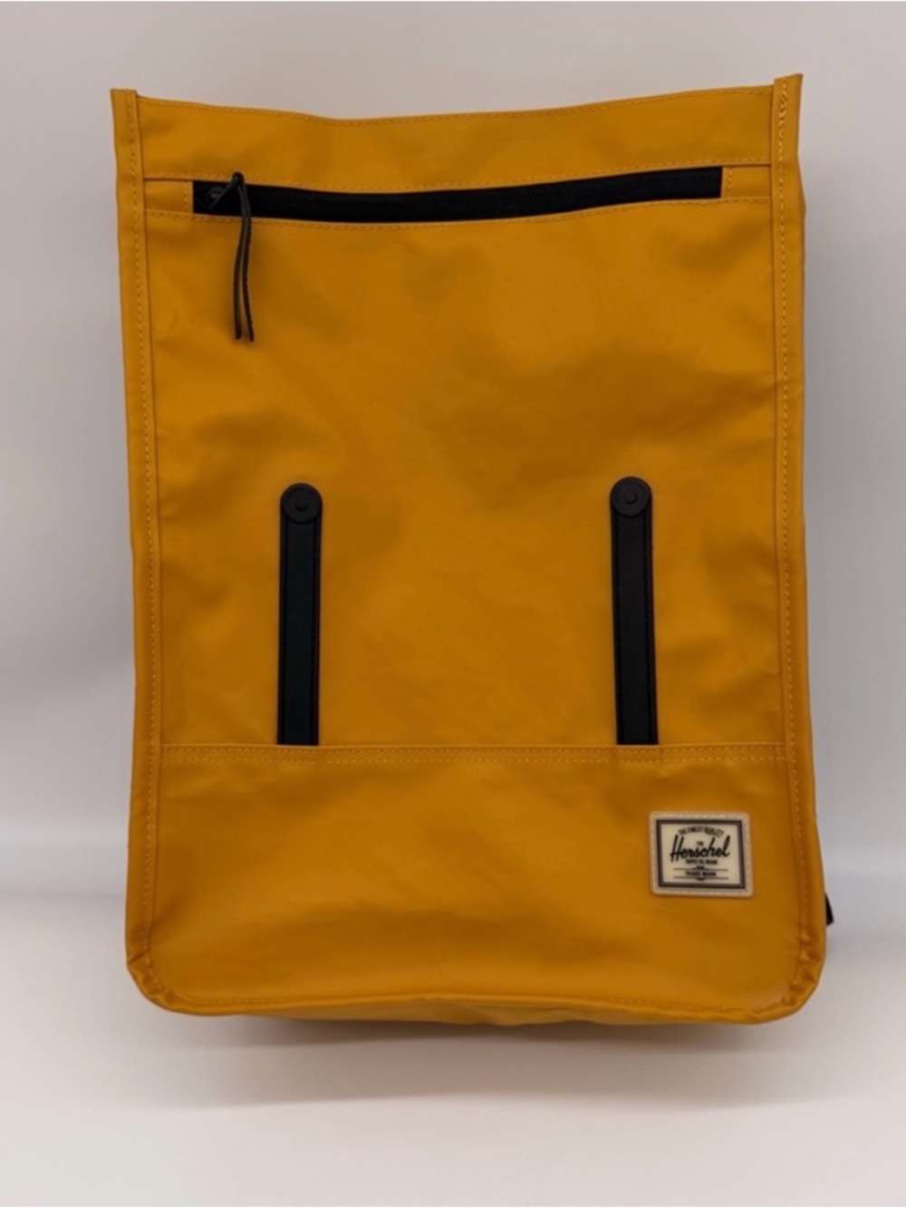 Herschel Waterproof Yellow Backpack Rain Travel School Bag Unisex - Picture 5 of 11